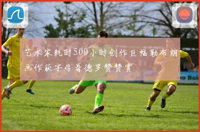 艺术家耗时500小时创作巨幅勒布朗画作获字母哥德罗赞赞赏