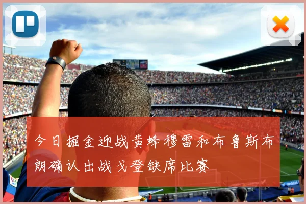 今日掘金迎战黄蜂穆雷和布鲁斯布朗确认出战戈登缺席比赛